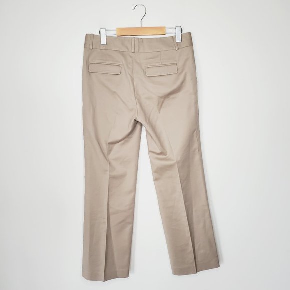 BANANA REPUBLIC Beige Martin Fit Wide Leg Pants - Picture 4 of 10